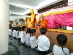 กิจกรรมหนูน้อยเข้าวัดบ่มเพาะคุณธรรม ประจำปีการศึกษา 2565